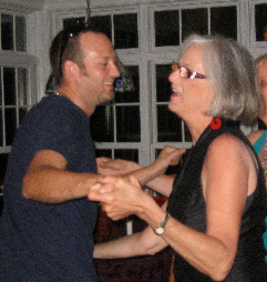 Strong-Hearted Beth and Adam Dancing at Her Birthday